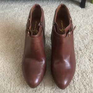 Camel 3” Heeled Booties